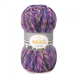 NAKO POPMIX KNITTING YARN - Thumbnail