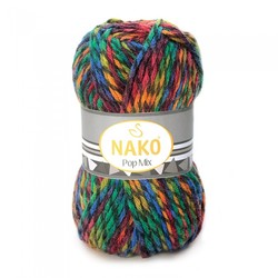 NAKO POPMIX KNITTING YARN - Thumbnail