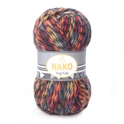 NAKO POPMIX KNITTING YARN - Thumbnail