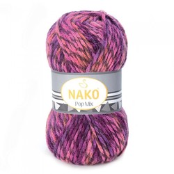 NAKO POPMIX KNITTING YARN - Thumbnail