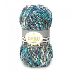 NAKO POPMIX KNITTING YARN - Thumbnail