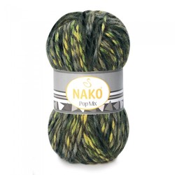 NAKO POPMIX KNITTING YARN - Thumbnail