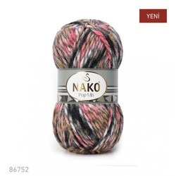 NAKO POPMIX KNITTING YARN - Thumbnail