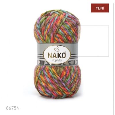 NAKO POPMIX KNITTING YARN