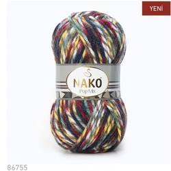 NAKO POPMIX KNITTING YARN - Thumbnail