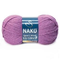 NAKO SPORT WOOL KIŞ GÜNEŞİ ÖRGÜ İPİ - Thumbnail