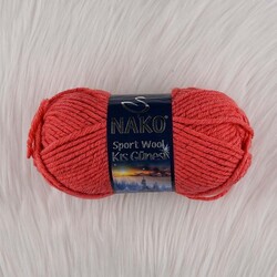 NAKO SPORT WOOL WINTER SUN KNITTING YARN ( SILVERY YARN ) - Thumbnail