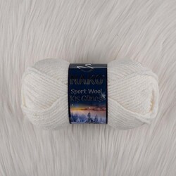 NAKO SPORT WOOL WINTER SUN KNITTING YARN ( SILVERY YARN ) - Thumbnail