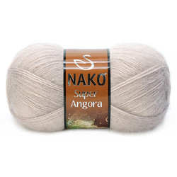 NAKO SUPER ANGORA KNITTING YARN - Thumbnail