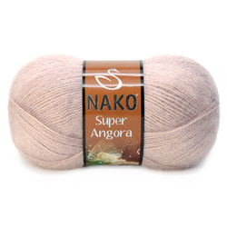 NAKO SUPER ANGORA KNITTING YARN - Thumbnail