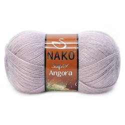 NAKO SUPER ANGORA KNITTING YARN - Thumbnail