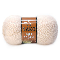 NAKO SUPER ANGORA KNITTING YARN - Thumbnail