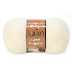 NAKO SUPER ANGORA KNITTING YARN - Thumbnail