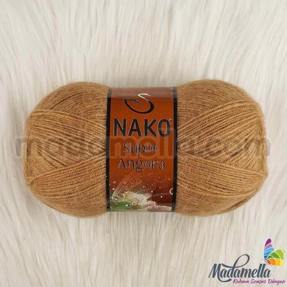 NAKO SUPER ANGORA KNITTING YARN