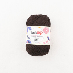 KNİT ME POLYESTER MACROME HAND KNITTING YARN NO:3 100 GR.125 MT. - Thumbnail