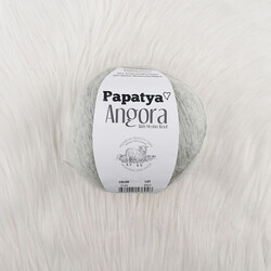 PAPATYA ANGORA EL ÖRGÜ İPİ 100 GR. 550 MT. - Thumbnail