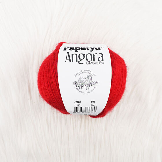 PAPATYA ANGORA EL ÖRGÜ İPİ 100 GR. 550 MT.