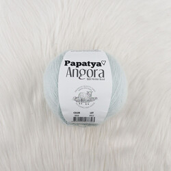 PAPATYA ANGORA EL ÖRGÜ İPİ 100 GR. 550 MT. - Thumbnail