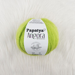 PAPATYA ANGORA EL ÖRGÜ İPİ 100 GR. 550 MT. - Thumbnail