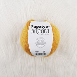 PAPATYA ANGORA EL ÖRGÜ İPİ 100 GR. 550 MT. - Thumbnail