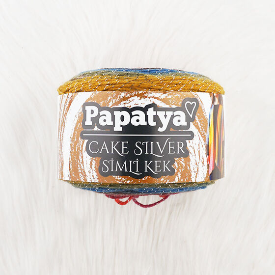 PAPATYA CAKE SİLVER EL ÖRGÜ İPİ 150 GR. 540 MT.