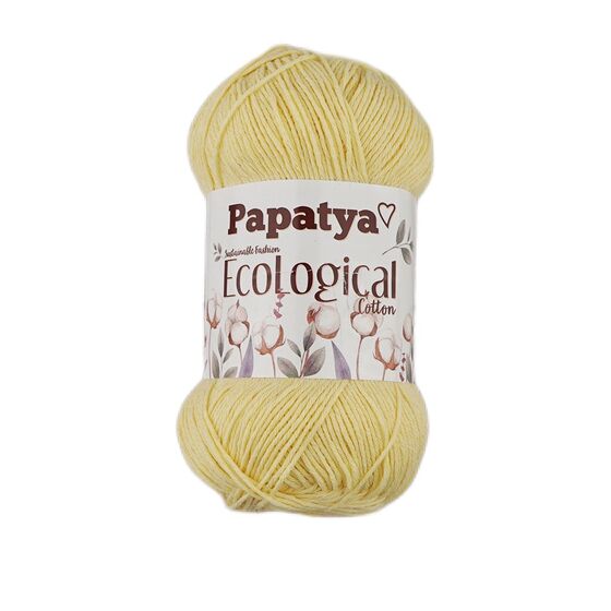 PAPATYA ECOLOGİCAL EL ÖRGÜ İPİ 100 GR. 300 MT.