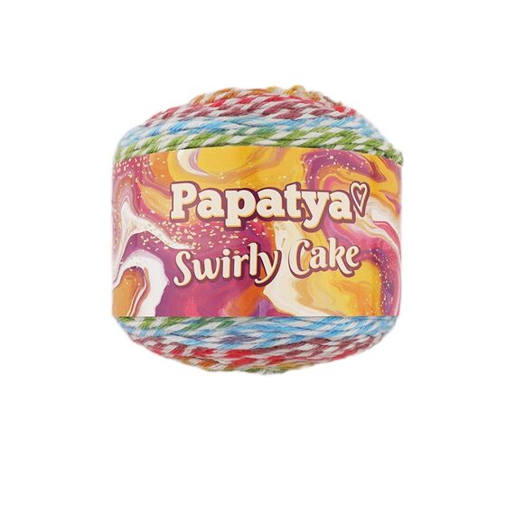 PAPATYA SWİRLY CAKE EL ÖRGÜ İPİ 150 GR. 240 MT.