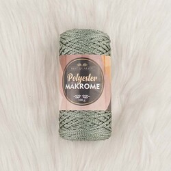 POLYESTER MACROME HAND KNITTING YARN NO:3 100 GR. - Thumbnail