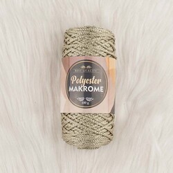 POLYESTER MACROME HAND KNITTING YARN NO:3 100 GR. - Thumbnail