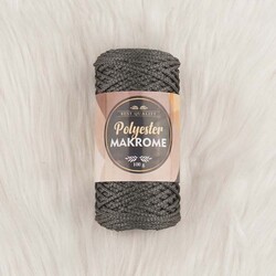 POLYESTER MACROME HAND KNITTING YARN NO:3 100 GR. - Thumbnail