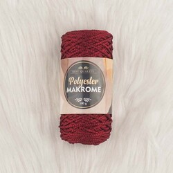 POLYESTER MACROME HAND KNITTING YARN NO:3 100 GR. - Thumbnail