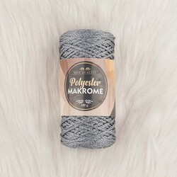 POLYESTER MACROME HAND KNITTING YARN NO:3 100 GR. - Thumbnail