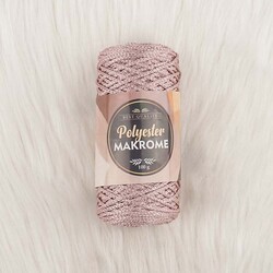 POLYESTER MACROME HAND KNITTING YARN NO:3 100 GR. - Thumbnail