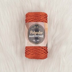 POLYESTER MACROME HAND KNITTING YARN NO:3 100 GR. - Thumbnail