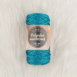 POLYESTER MACROME HAND KNITTING YARN NO:3 100 GR. - Thumbnail