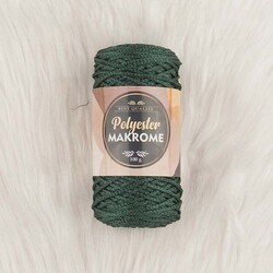 POLYESTER MACROME HAND KNITTING YARN NO:3 100 GR. - Thumbnail