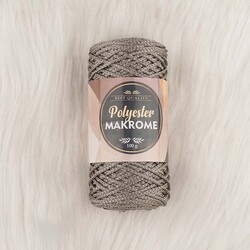 POLYESTER MACROME HAND KNITTING YARN NO:3 100 GR. - Thumbnail