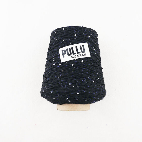 PULLU COTON İP 500 GR. SİYAH