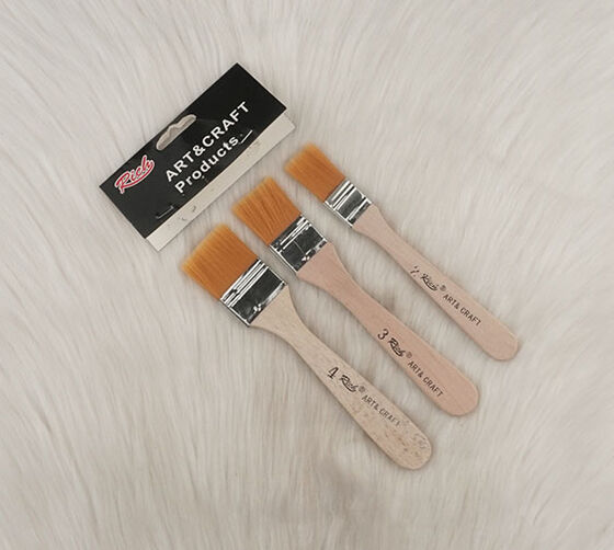 RİCH ECONOMIC SET BRUSH 3 PIECE YELLOW CLAY