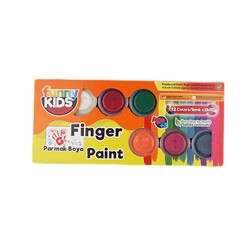 RİCH FUNNY KIDS PARMAK BOYA 12 Lİ SET 25 ML. - Thumbnail