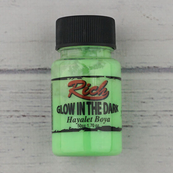 RICH GHOST PAINT GLOWS IN THE DARK 50 CC.