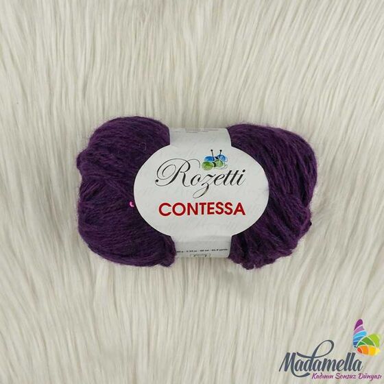 ROZETTİ CONTESSA SPACE KNITTING YARN (05 PURPLE)