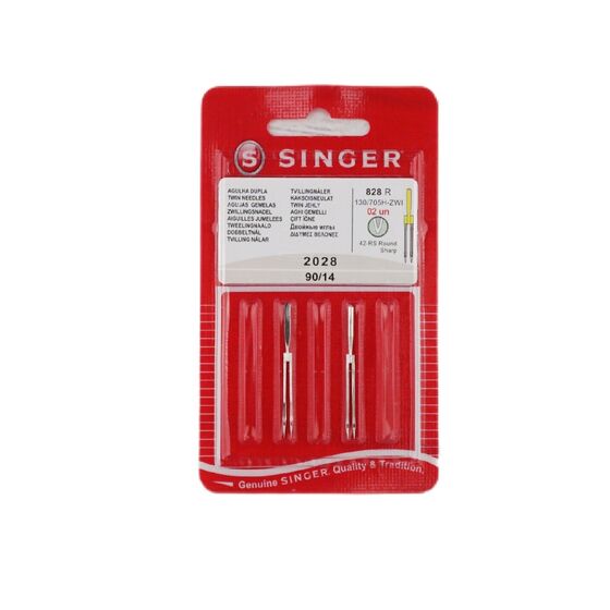 SİNGER 2028 ÇİFT 2 MM İĞNESİ 2 Lİ