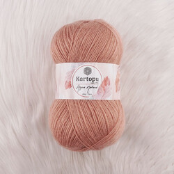 KARTOPU ANGORA NATURAL HAND KNITTING YARN 100 GR.550 MT. - Thumbnail