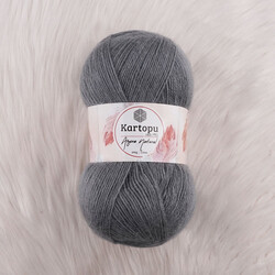 KARTOPU ANGORA NATURAL HAND KNITTING YARN 100 GR.550 MT. - Thumbnail