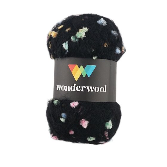 WONDERWOOL KARTANESİ 100 GR ÖRGÜ İPİ SİYAH